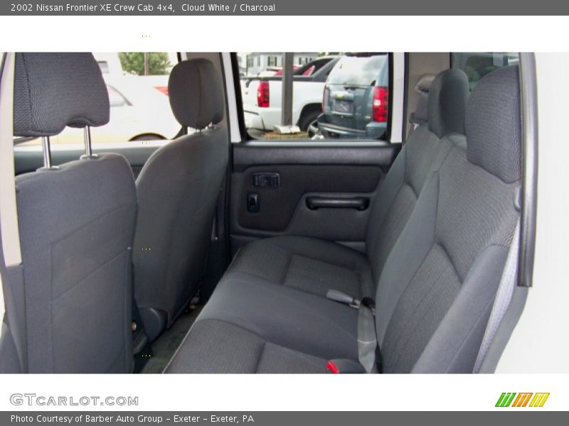 Cloud White / Charcoal 2002 Nissan Frontier XE Crew Cab 4x4