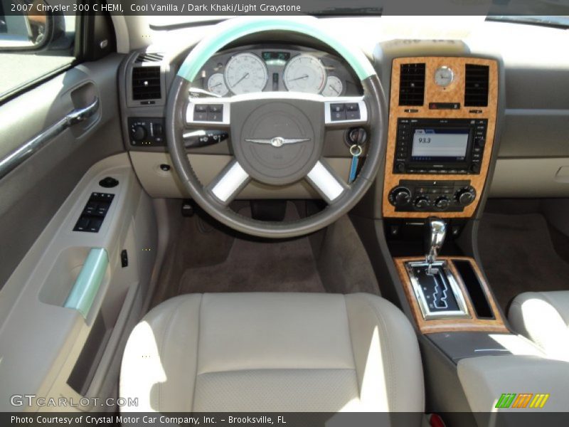 Cool Vanilla / Dark Khaki/Light Graystone 2007 Chrysler 300 C HEMI