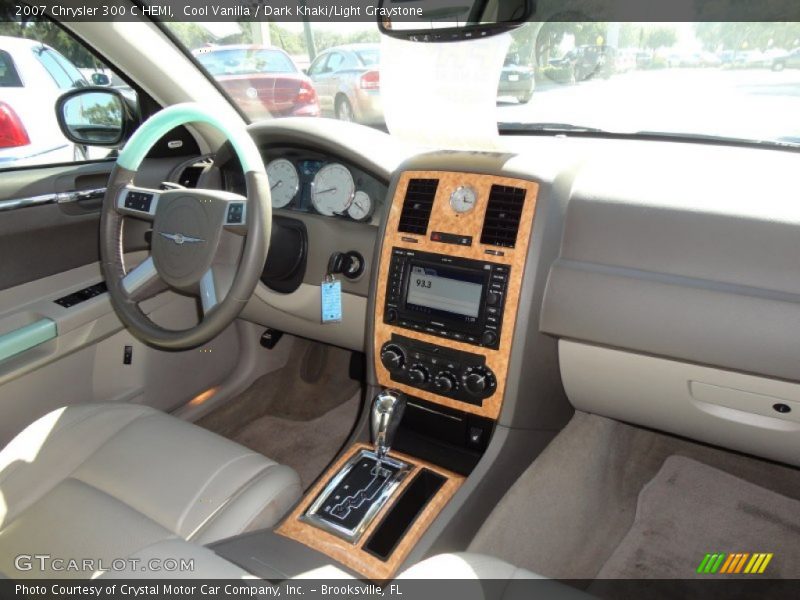 Cool Vanilla / Dark Khaki/Light Graystone 2007 Chrysler 300 C HEMI