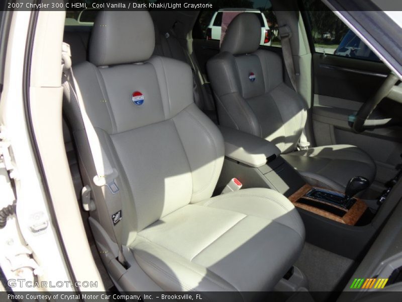Cool Vanilla / Dark Khaki/Light Graystone 2007 Chrysler 300 C HEMI