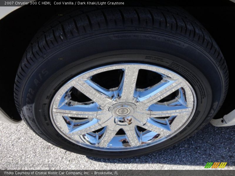 Cool Vanilla / Dark Khaki/Light Graystone 2007 Chrysler 300 C HEMI