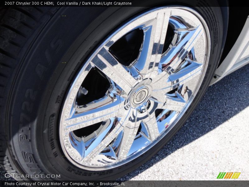 Cool Vanilla / Dark Khaki/Light Graystone 2007 Chrysler 300 C HEMI