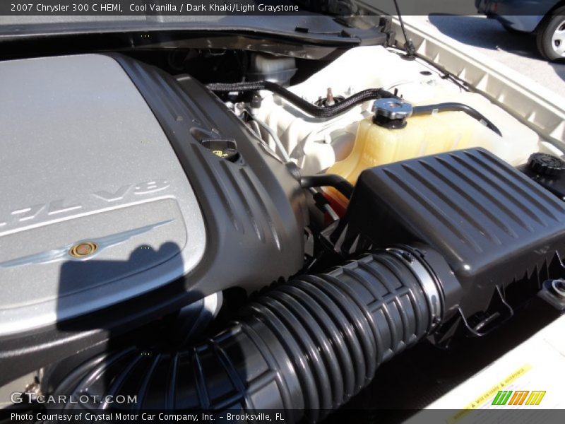Cool Vanilla / Dark Khaki/Light Graystone 2007 Chrysler 300 C HEMI