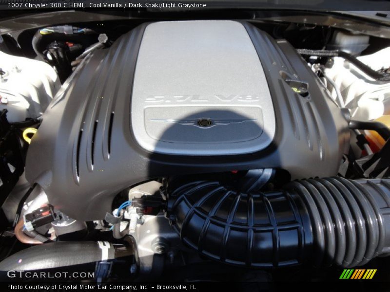 Cool Vanilla / Dark Khaki/Light Graystone 2007 Chrysler 300 C HEMI