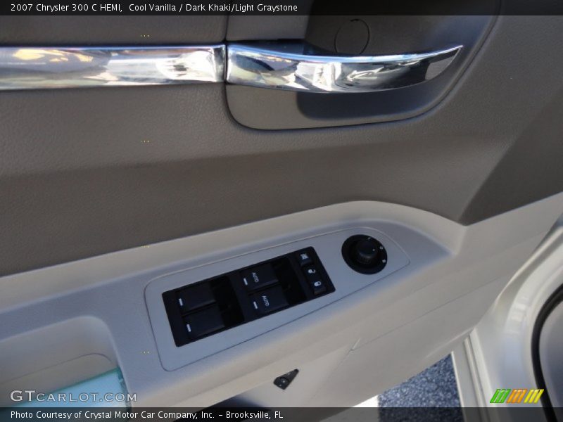 Cool Vanilla / Dark Khaki/Light Graystone 2007 Chrysler 300 C HEMI