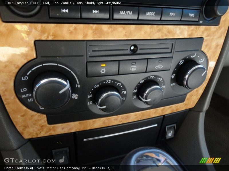 Cool Vanilla / Dark Khaki/Light Graystone 2007 Chrysler 300 C HEMI