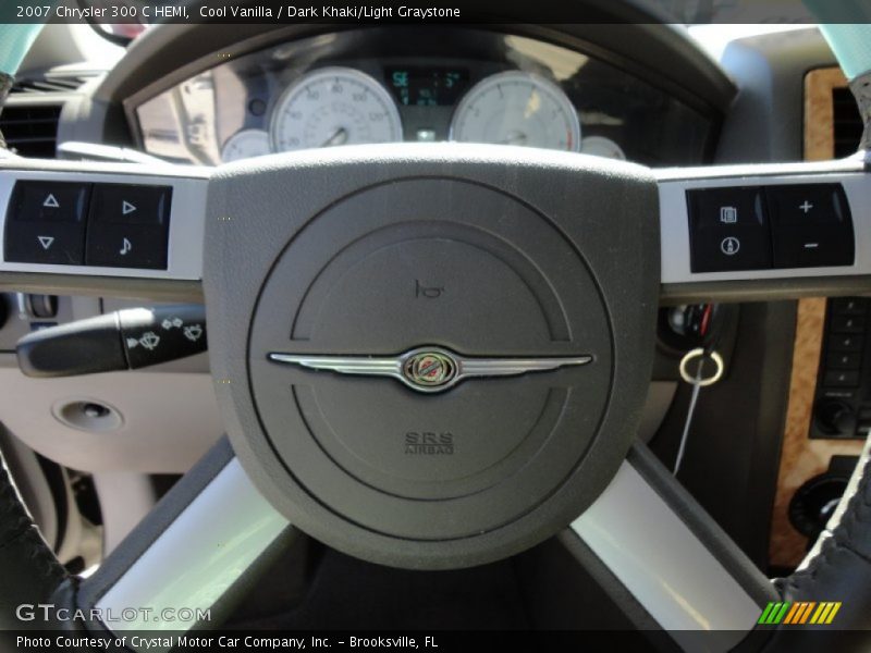 Cool Vanilla / Dark Khaki/Light Graystone 2007 Chrysler 300 C HEMI