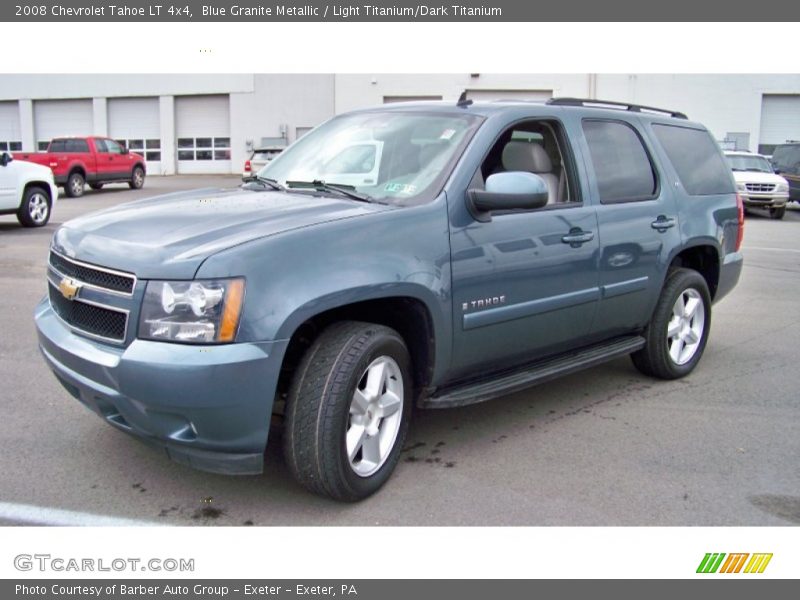 Blue Granite Metallic / Light Titanium/Dark Titanium 2008 Chevrolet Tahoe LT 4x4