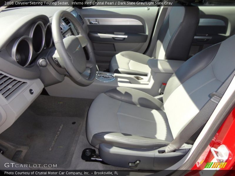 Inferno Red Crystal Pearl / Dark Slate Gray/Light Slate Gray 2008 Chrysler Sebring Touring Sedan