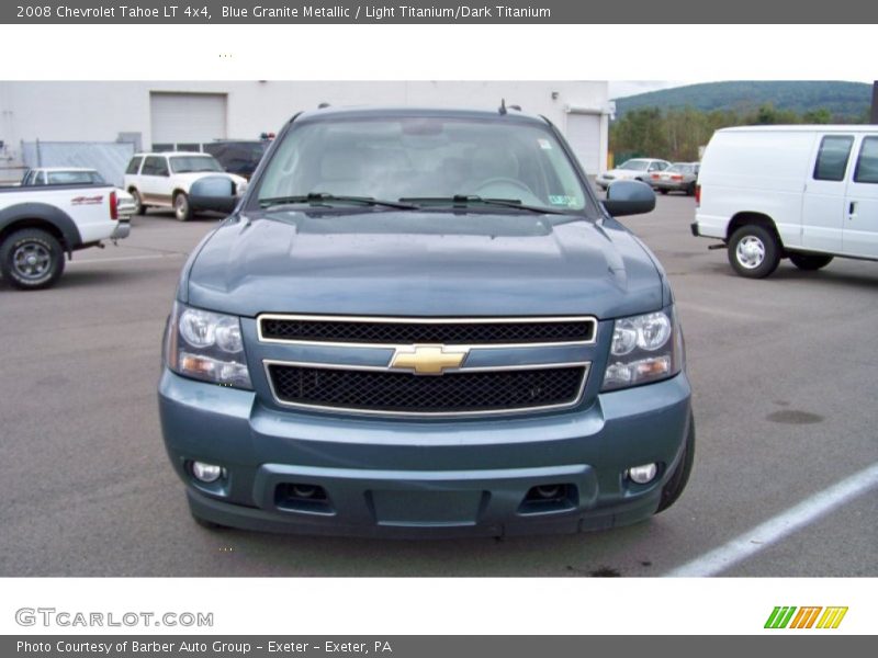 Blue Granite Metallic / Light Titanium/Dark Titanium 2008 Chevrolet Tahoe LT 4x4