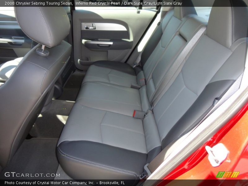 Inferno Red Crystal Pearl / Dark Slate Gray/Light Slate Gray 2008 Chrysler Sebring Touring Sedan