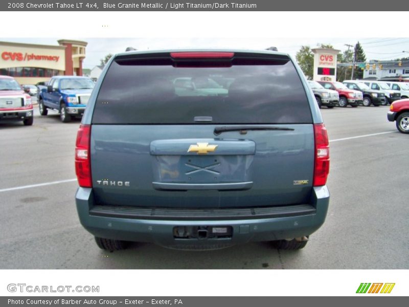 Blue Granite Metallic / Light Titanium/Dark Titanium 2008 Chevrolet Tahoe LT 4x4