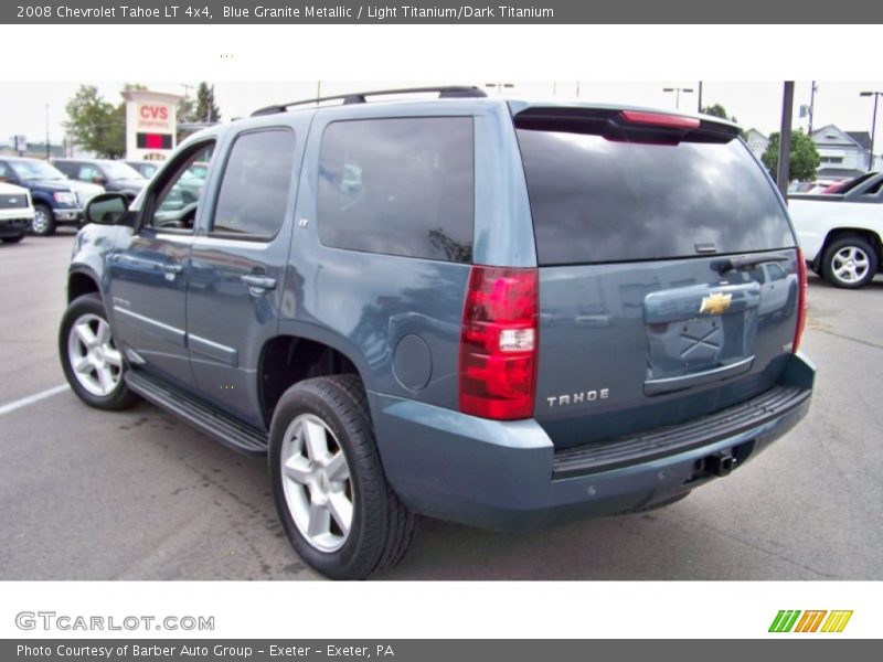 Blue Granite Metallic / Light Titanium/Dark Titanium 2008 Chevrolet Tahoe LT 4x4