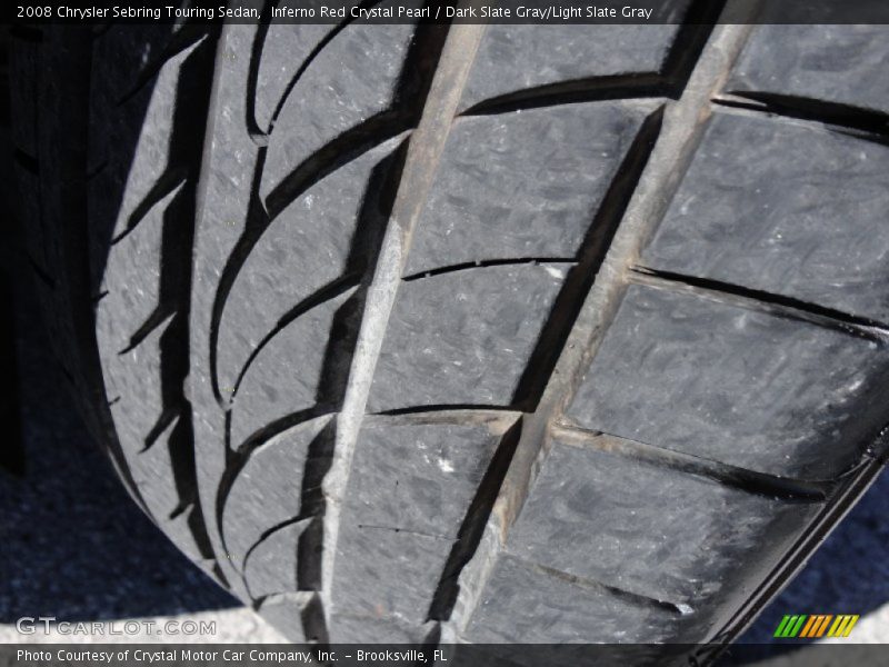 Inferno Red Crystal Pearl / Dark Slate Gray/Light Slate Gray 2008 Chrysler Sebring Touring Sedan