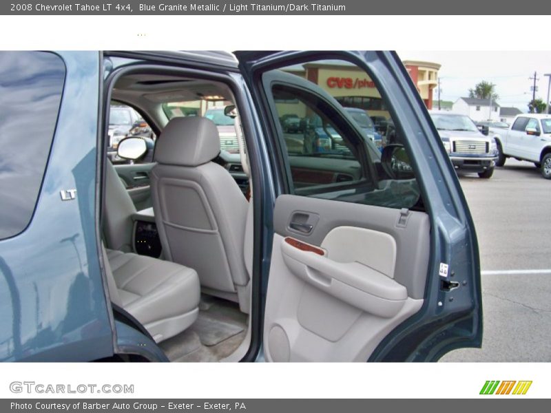 Blue Granite Metallic / Light Titanium/Dark Titanium 2008 Chevrolet Tahoe LT 4x4