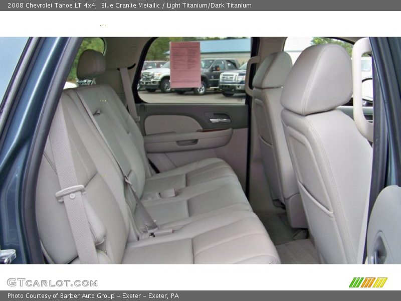 Blue Granite Metallic / Light Titanium/Dark Titanium 2008 Chevrolet Tahoe LT 4x4