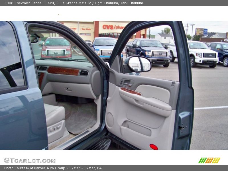 Blue Granite Metallic / Light Titanium/Dark Titanium 2008 Chevrolet Tahoe LT 4x4