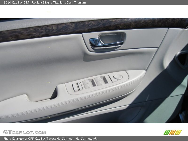 Radiant Silver / Titanium/Dark Titanium 2010 Cadillac DTS