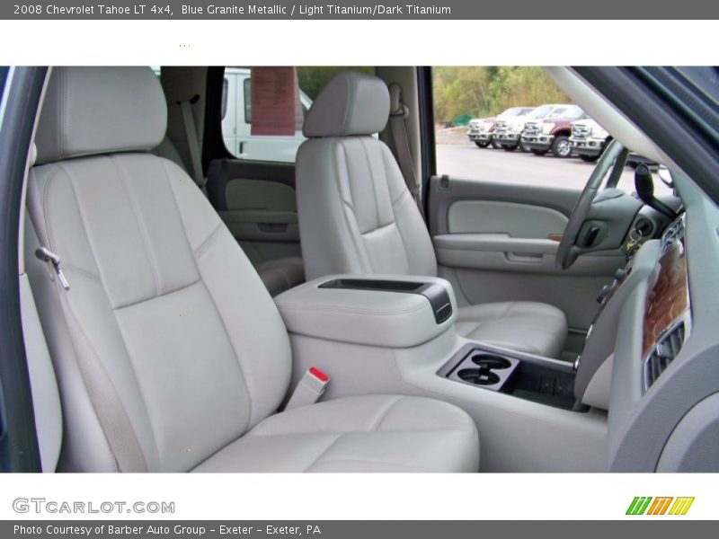 Blue Granite Metallic / Light Titanium/Dark Titanium 2008 Chevrolet Tahoe LT 4x4