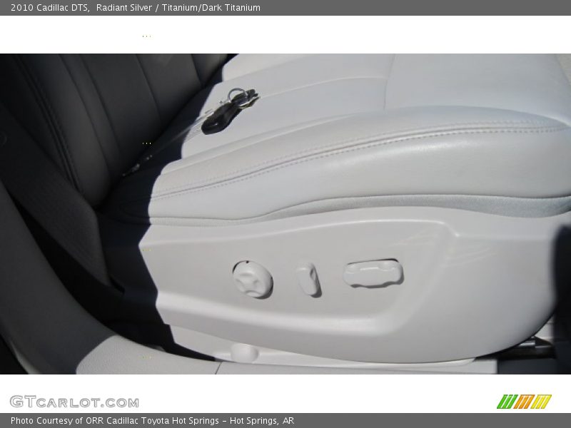 Radiant Silver / Titanium/Dark Titanium 2010 Cadillac DTS