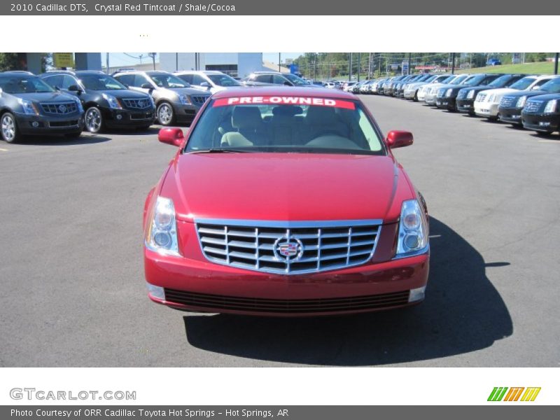 Crystal Red Tintcoat / Shale/Cocoa 2010 Cadillac DTS