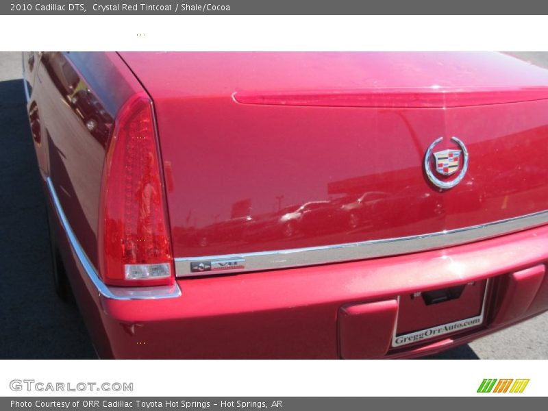 Crystal Red Tintcoat / Shale/Cocoa 2010 Cadillac DTS