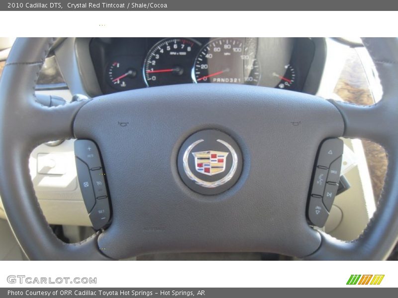 Crystal Red Tintcoat / Shale/Cocoa 2010 Cadillac DTS