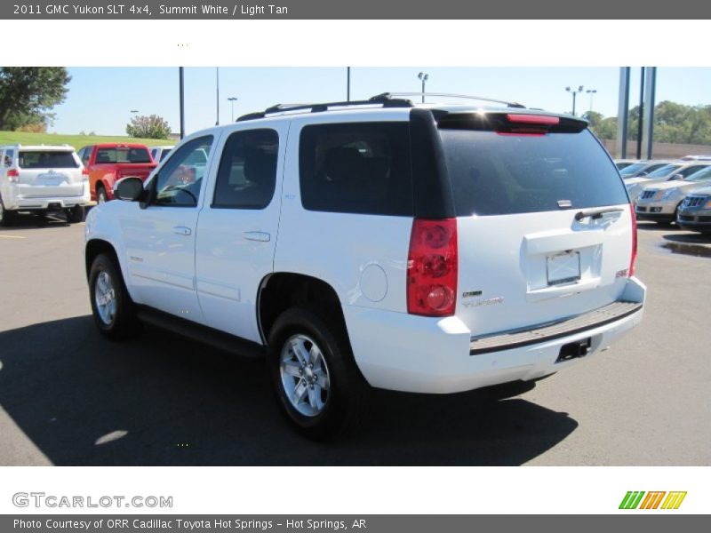 Summit White / Light Tan 2011 GMC Yukon SLT 4x4