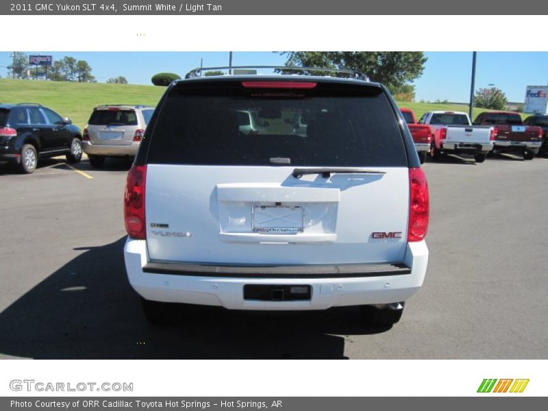 Summit White / Light Tan 2011 GMC Yukon SLT 4x4