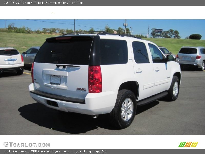 Summit White / Light Tan 2011 GMC Yukon SLT 4x4