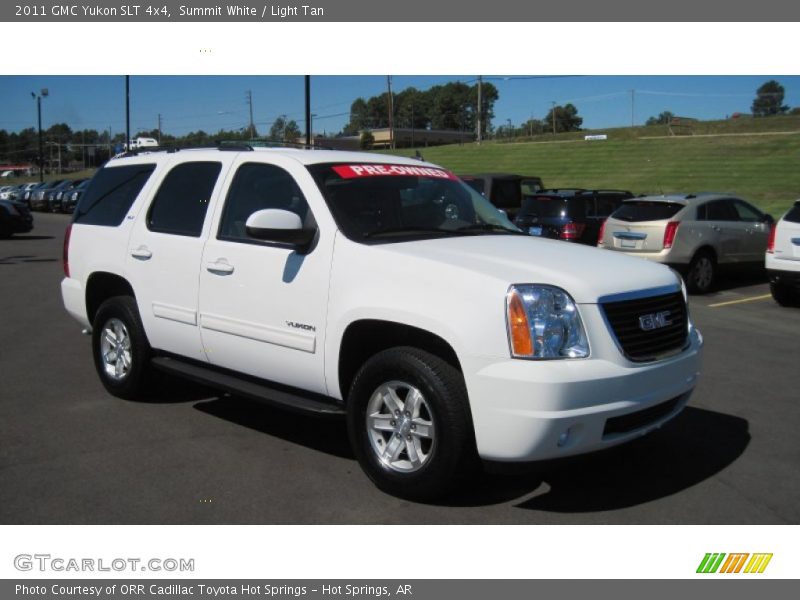 Summit White / Light Tan 2011 GMC Yukon SLT 4x4