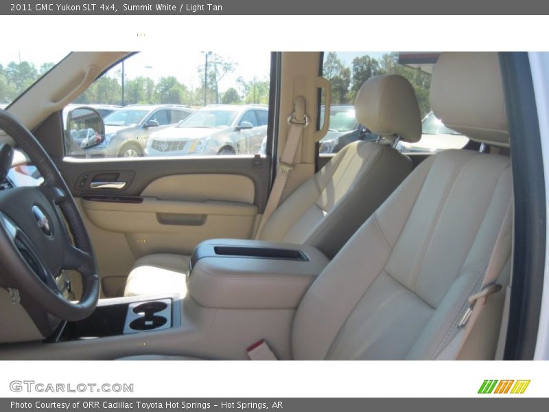 Summit White / Light Tan 2011 GMC Yukon SLT 4x4