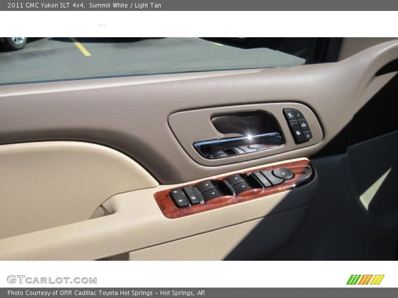 Summit White / Light Tan 2011 GMC Yukon SLT 4x4