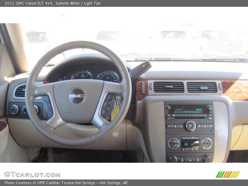 Summit White / Light Tan 2011 GMC Yukon SLT 4x4
