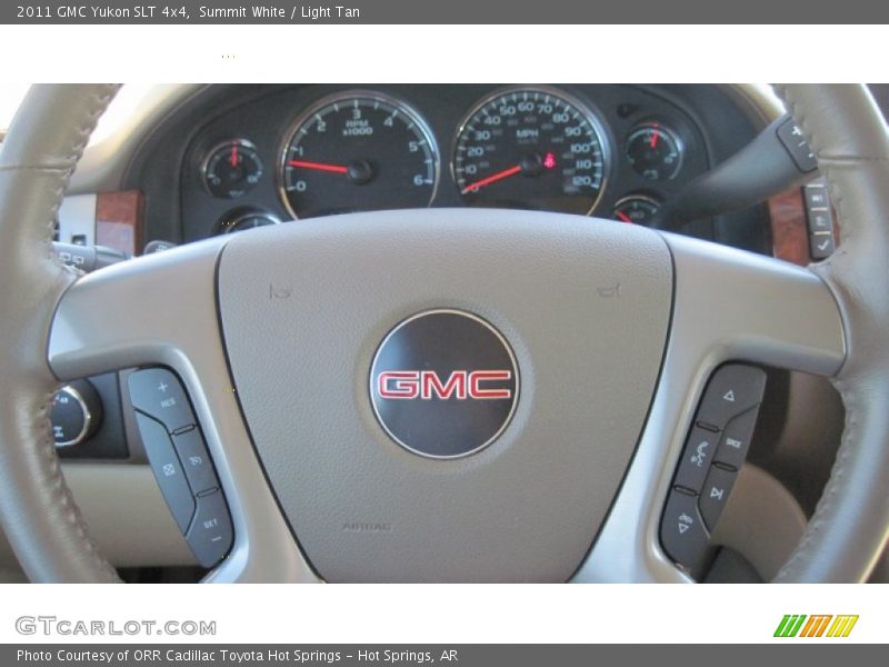 Summit White / Light Tan 2011 GMC Yukon SLT 4x4