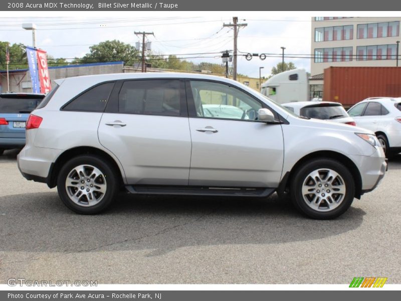 Billet Silver Metallic / Taupe 2008 Acura MDX Technology