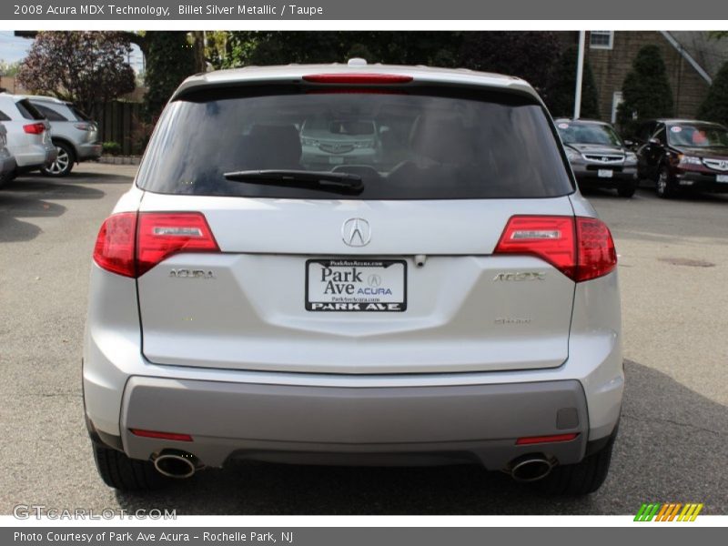 Billet Silver Metallic / Taupe 2008 Acura MDX Technology