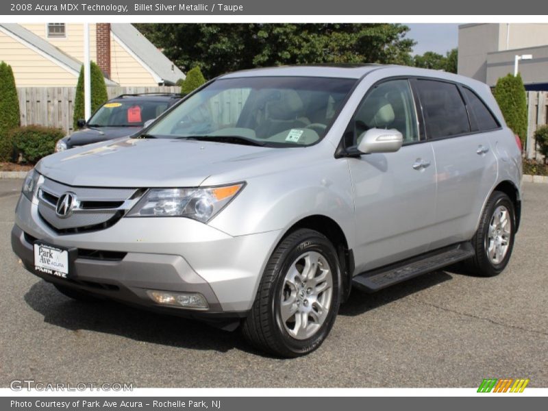 Billet Silver Metallic / Taupe 2008 Acura MDX Technology