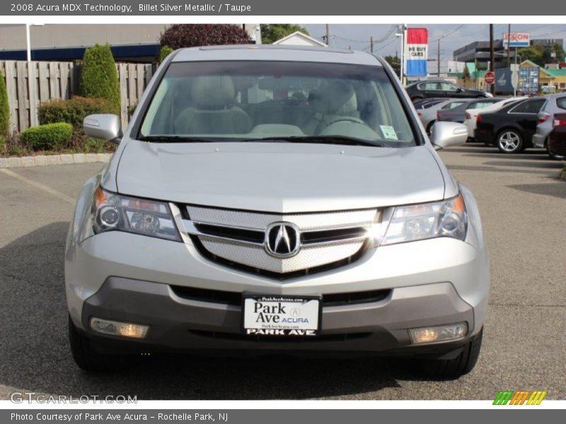 Billet Silver Metallic / Taupe 2008 Acura MDX Technology