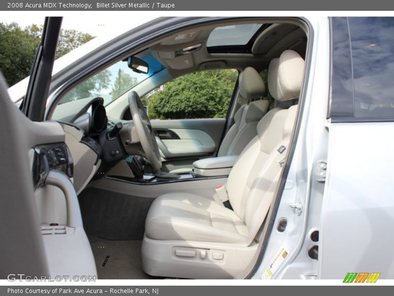 Billet Silver Metallic / Taupe 2008 Acura MDX Technology