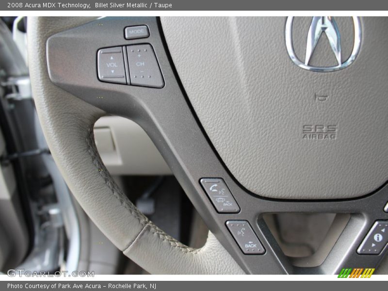 Billet Silver Metallic / Taupe 2008 Acura MDX Technology