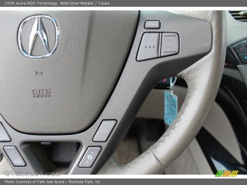 Billet Silver Metallic / Taupe 2008 Acura MDX Technology