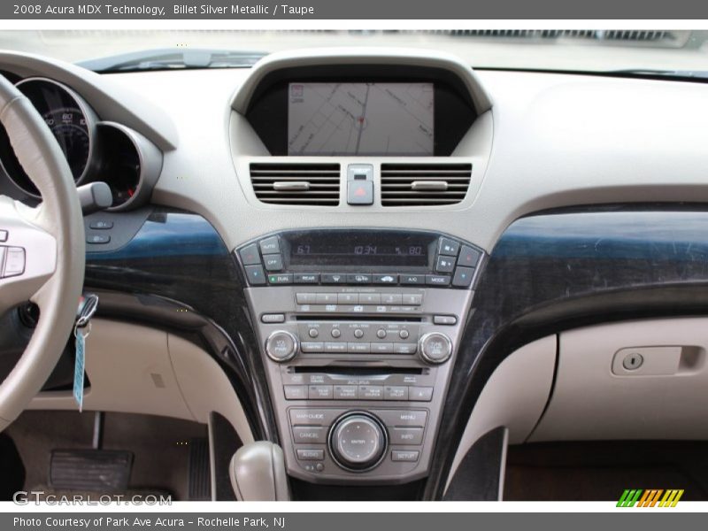 Billet Silver Metallic / Taupe 2008 Acura MDX Technology