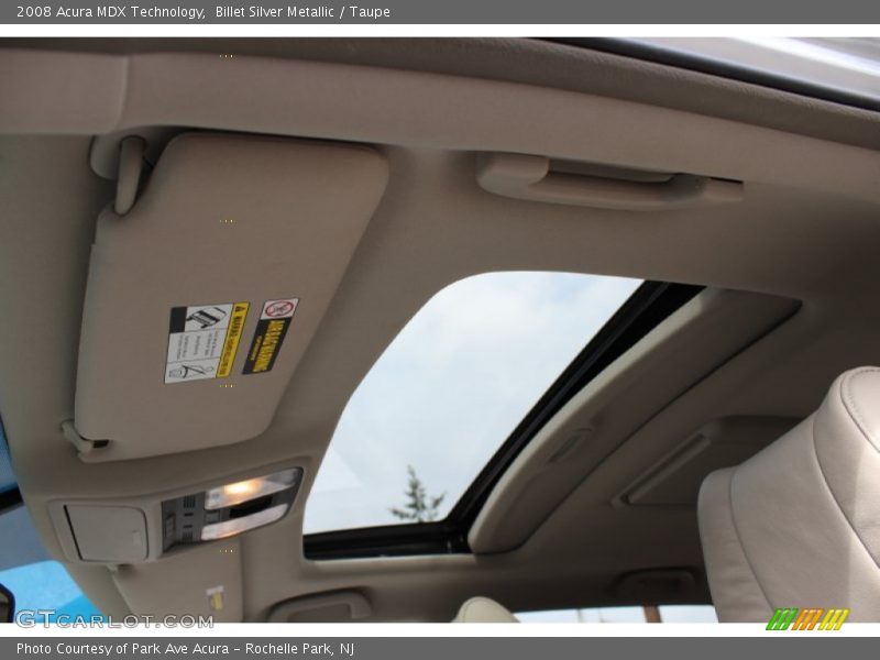 Billet Silver Metallic / Taupe 2008 Acura MDX Technology