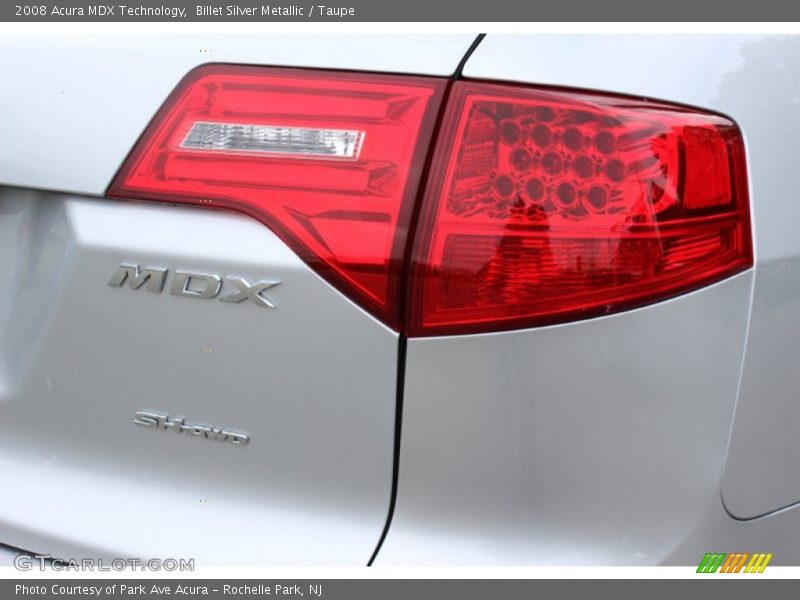 Billet Silver Metallic / Taupe 2008 Acura MDX Technology