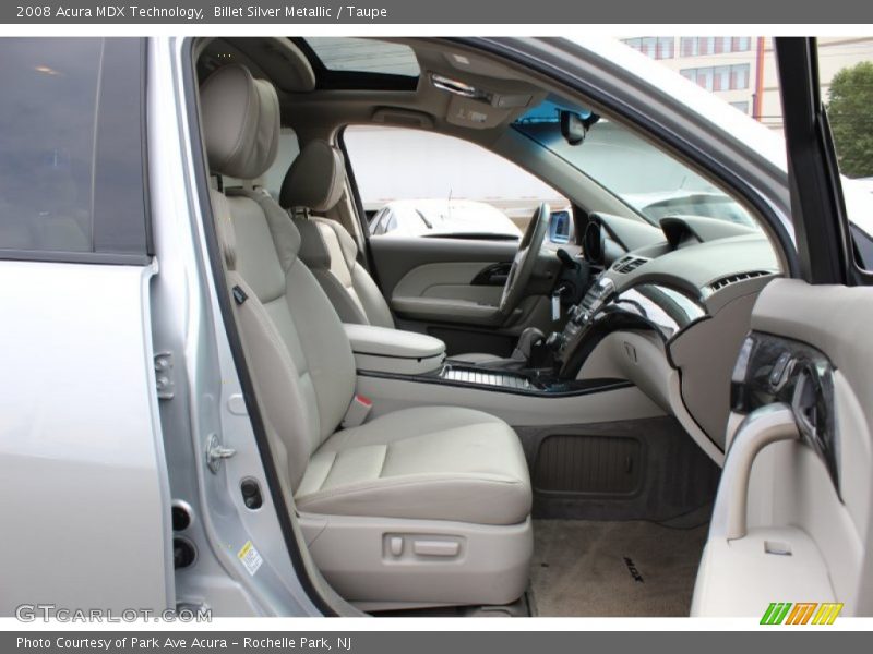 Billet Silver Metallic / Taupe 2008 Acura MDX Technology