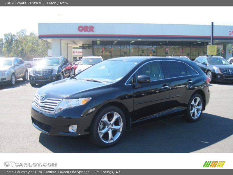 Black / Ivory 2009 Toyota Venza V6