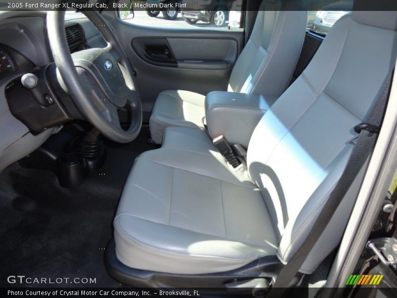Black / Medium Dark Flint 2005 Ford Ranger XL Regular Cab