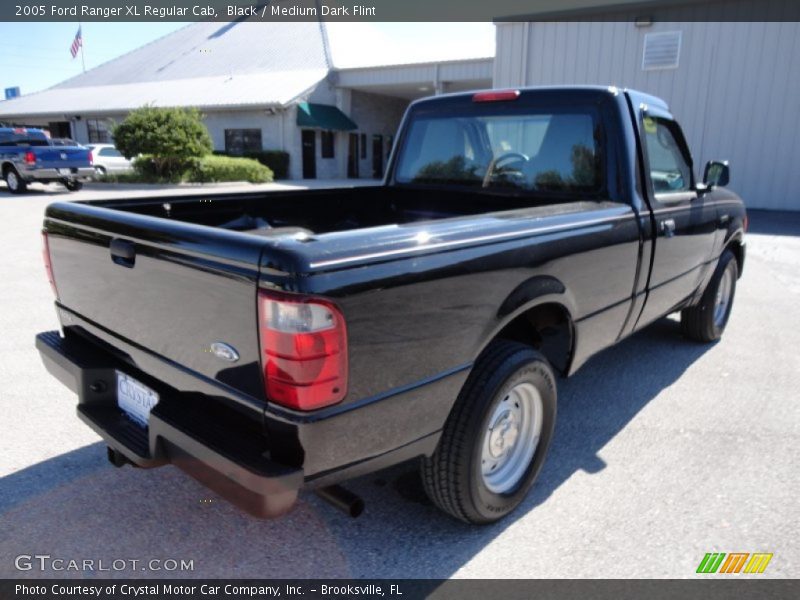 Black / Medium Dark Flint 2005 Ford Ranger XL Regular Cab