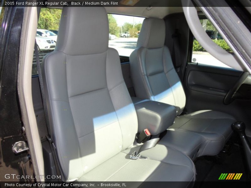 Black / Medium Dark Flint 2005 Ford Ranger XL Regular Cab